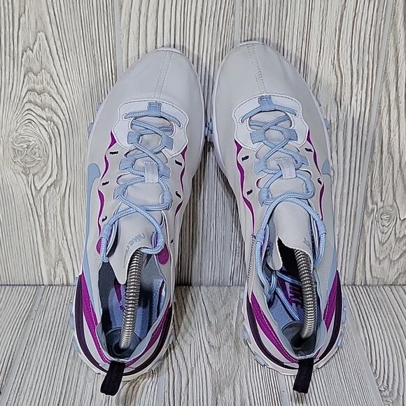 Nike Women's React Element 55 'Psychic Blue' Size 9.5 - Picture 6 of 15
